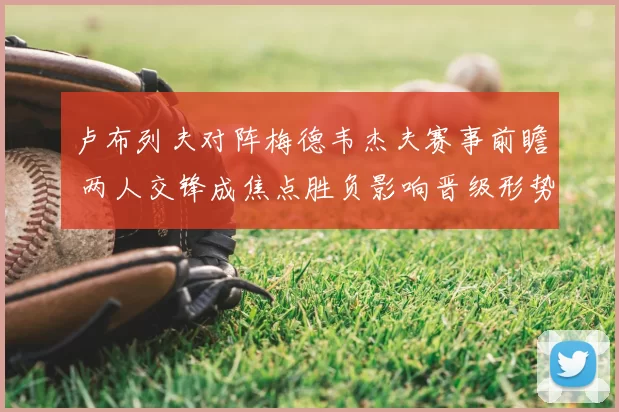 卢布列夫对阵梅德韦杰夫赛事前瞻 两人交锋成焦点胜负影响晋级形势