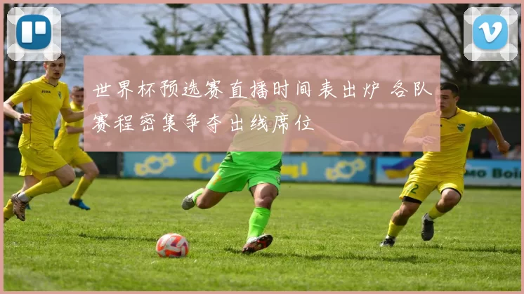 世界杯预选赛直播时间表出炉 各队赛程密集争夺出线席位
