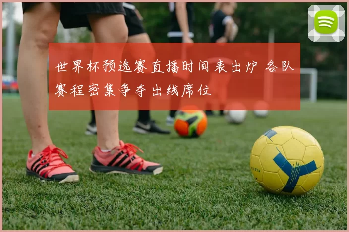 世界杯预选赛直播时间表出炉 各队赛程密集争夺出线席位